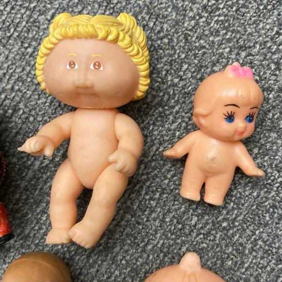 Mini Doll Lot Kewpie Baby Impkins Cabbage Patch Dutch Turtle Mark Schildkrot 5 - Picture 4 of 11